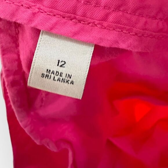 Liz Claiborne Jackie Pink Trouser Pants Size 12 adjustable waist - Picture 5 of 8